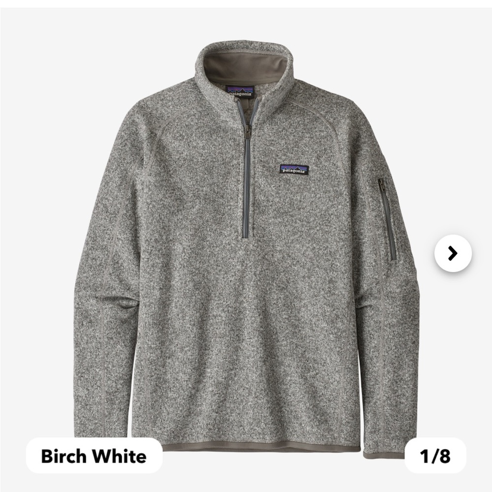 Patagonia Better Sweater 1/4-Zip, size small